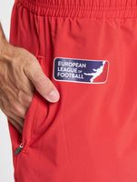 European League Of Football Helvetic Guards On-Field Performance Shorts red