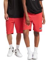 European League Of Football Helvetic Guards On-Field Performance Shorts red