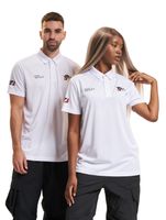 European League Of Football Helvetic Guards On-Field Poloshirt weiß