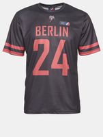 European League Of Football Berlin Thunder 1 Jerseys Black