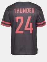 European League Of Football Berlin Thunder 1 Jerseys Black