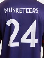 Ligue européenne de football - Maillot violet des Paris Musketeers 1