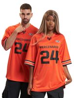 European League Of Football Helvetic Mercenaries 2 jerseys red