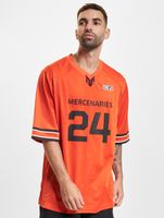 European League Of Football Helvetic Mercenaries 2 jerseys red