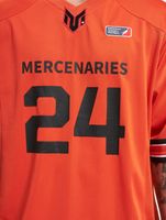 European League Of Football Helvetic Mercenaries 2 jerseys red
