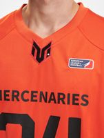 European League Of Football Helvetic Mercenaries 2 jerseys red