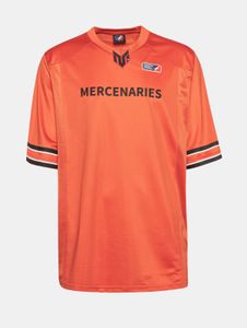 European League Of Football Helvetic Mercenaries 3 jerseys red