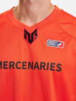 European League Of Football Helvetic Mercenaries 3 jerseys red