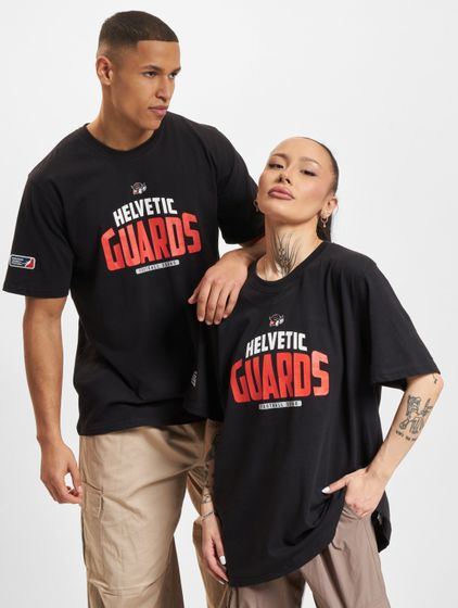 European League Of Football Helvetic Guards 1 T-Shirt black