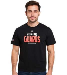 European League Of Football Helvetic Guards 1 T-Shirt black