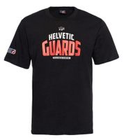European League Of Football Helvetic Guards 1 T-Shirt black