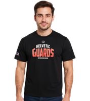 European League Of Football Helvetic Guards 1 T-Shirt black