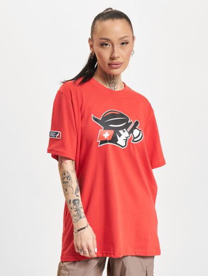 European League Of Football Helvetic Guards 2 T-Shirts tomato