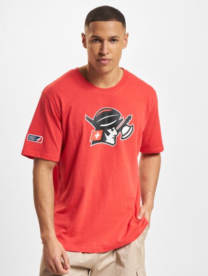 European League Of Football Helvetic Guards 2 T-Shirts tomato