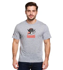 European League Of Football Helvetic Guards 3 T-shirt grigio screziato European League Of Football Helvetic Guards 3 T-shirt grigio screziato