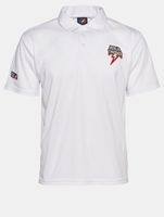 Polos blancs brillants de la Ligue européenne de football Berlin Thunder Polos blancs brillants de la Ligue européenne de football Berlin Thunder