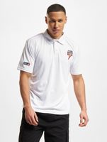 Polos blancs brillants de la Ligue européenne de football Berlin Thunder Polos blancs brillants de la Ligue européenne de football Berlin Thunder