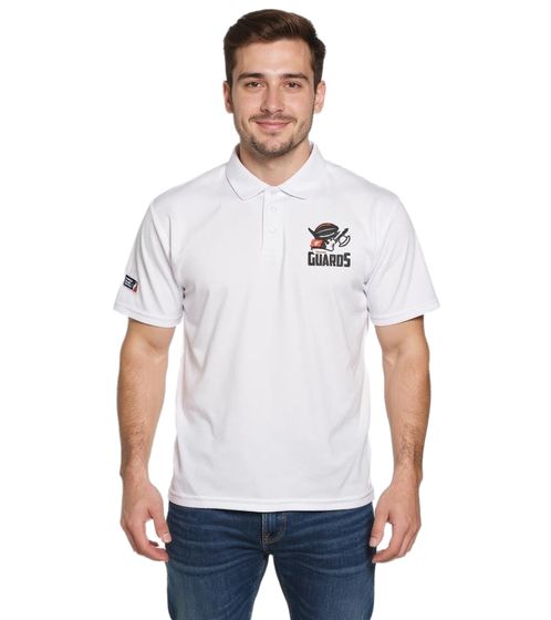 Polos Helvetic Guards de la Ligue européenne de football, blanc brillant