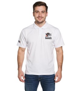 Polos Helvetic Guards de la Ligue européenne de football, blanc brillant Polos Helvetic Guards de la Ligue européenne de football, blanc brillant