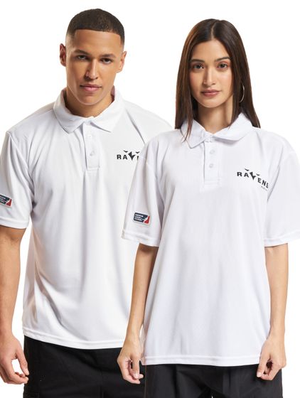 European League Of Football München Ravens PoloShirts bright white