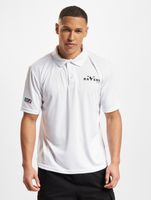 Polo blanc brillant des Ravens de Munich de la Ligue européenne de football Polo blanc brillant des Ravens de Munich de la Ligue européenne de football