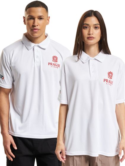 European League Of FootballPrague Lions polo shirts bright white