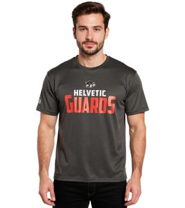 European League Of FootballHelvetic Guards 5 T-Shirts jet black