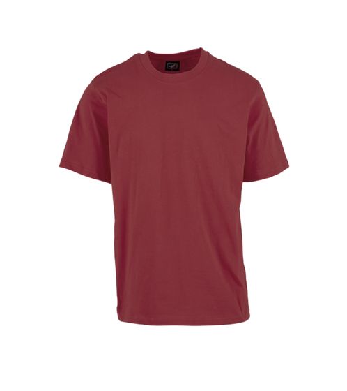 European League Of Football Blanko T-Shirts Weinrot