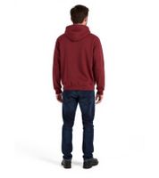 Sudadera con capucha y cremallera de la Liga Europea de Fútbol (Zinfandel)