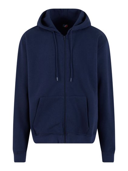 European League Of Football Blank Zip Hoodies pageant blue