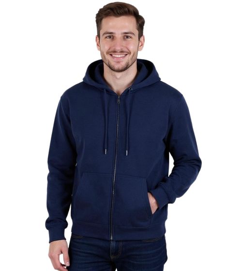 European League Of Football Blank Zip Hoodies pageant blue