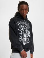 Favela Dawn Black Washed Hoodies black washed