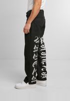 Favela embroidery baggy pants black