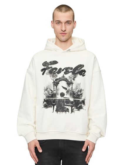 Favela Piano Hoodies Vanilla