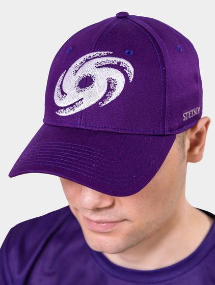 European League Of Football Frankfurt Galaxy Snapback Cap purple