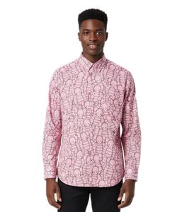 Comme des Garçons SHIRT Long-Sleeve Graphic Shirt – FH-B023-W21 Pink
