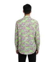 Camisa CDG para hombre FH-B033-W21, algodón, estampado G