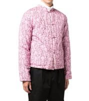 Comme Des Garçons Shirt x KAWS Jacke mit auffälligen Muster und Knopfverschluss FH-J006-W21 Pink/Gelb
x KAWS Jacke