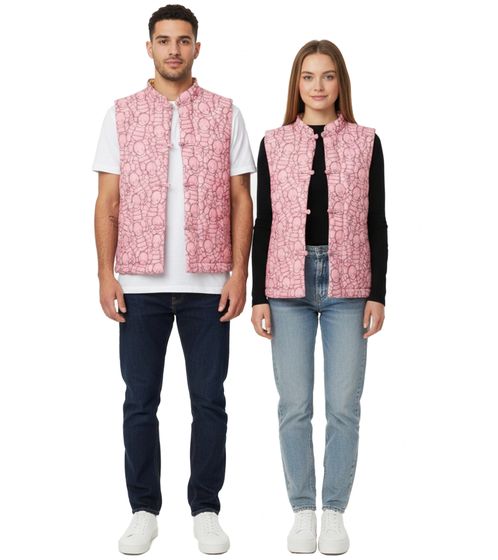 CDG Vest FH-J007-W21 Print B/F Cotton Vest Unisex Vest