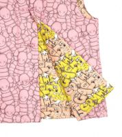 CDG Vest FH-J007-W21 Print B/F Cotton Vest Unisex Vest