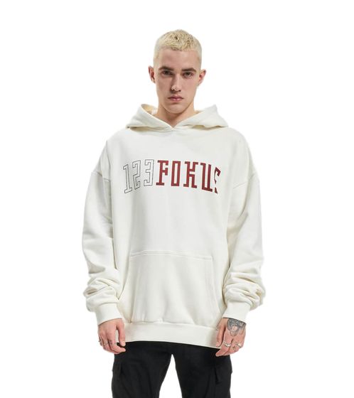 Fokus x Def College Hoodie weiß