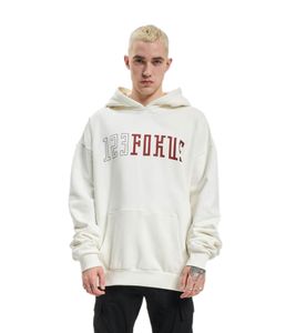Fokus x Def College Hoodie white