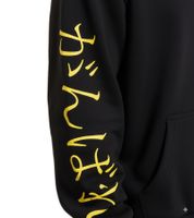 Sweats à capuche Fokus x Def World noir/jaune