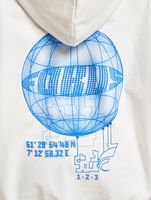 Sweats à capuche Focus x Def World prêts à teindre/bleu cobalt