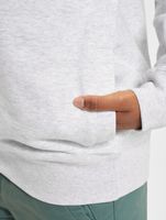 Pull polaire HUF Slate Quarter Zip gris chiné