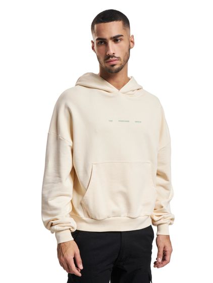 Franchise Split Logo Hoody cream