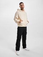 Sudadera con capucha y logo de Franchise Split color crema