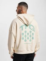 Sweat à capuche zippé Franchise TFG beige clair délavé