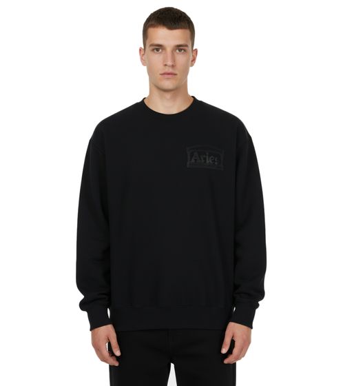 Sudadera Aries Premium Temple para hombre con estampado de logo exclusivo, negra