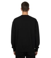 Sudadera Aries Premium Temple para hombre con estampado de logo exclusivo, negra